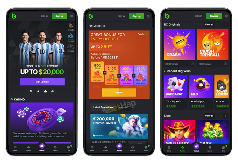 Scopri il Mondo del Gioco con BC Game Casinò IT